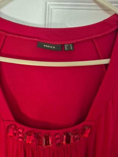 Red dress with jewel detail - size 12