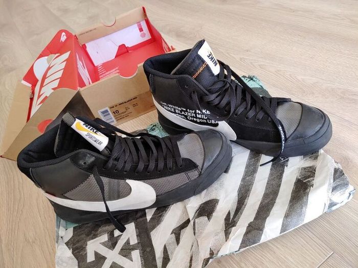 Nike Blazer - Off-White MID UK9 Replica
