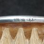 Vintage Silver 830 Brush Image 6