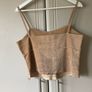 Rene Derhy leather top, M Image 4