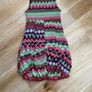 Ladies Colourful Bubble Hem Dress Size 10 Image 3