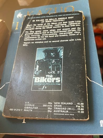 Hells Angels on My Mind Guardian Angels Wheels of Rage Alex R Stuart The Outlaws Hells Angels 1st Print Paperback Book