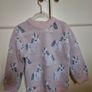 M&S Girls Fuzzy Unicorn Jumper 3-4 Years Image 3