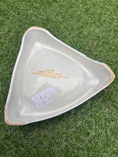 Guinness ashtray by Arklow pottery