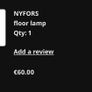 Ikea floor light Image 2