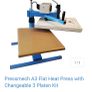 Pressmech A3 flat Heat press with two extra platens Image 7