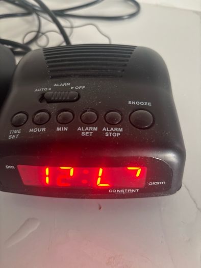 Two alarm clocks
