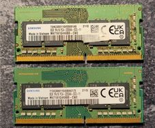Samsung RAM's. 8gb 1Rx16 3200AA SCO 11