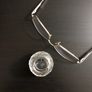Cut glass and sterling silver 1900 London dressing table pot Image 4