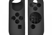 Nintendo Switch Joy-Con Controller Silicone Protective Case Protector Black Switch OLED
