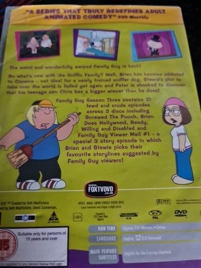 Family Guy DVD