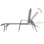 Sun Lounger Steel Anthracite Image 4