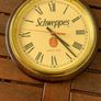 Schweppes advertising pub wall clock ,very clean nice condition working, see pictures for condition,sold as seen . Image 10