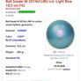 Gymnastics ball Sasaki light blue 18.5cm Image 3