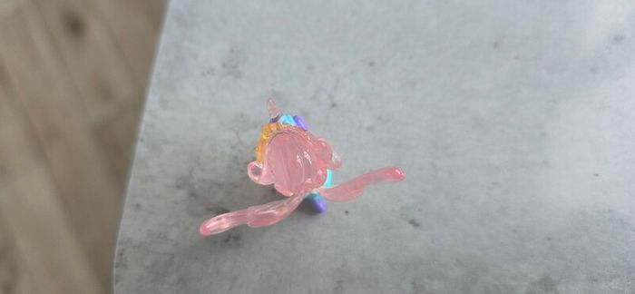 Baby Flurry HTF mini Figure clear G4 My Little Pony