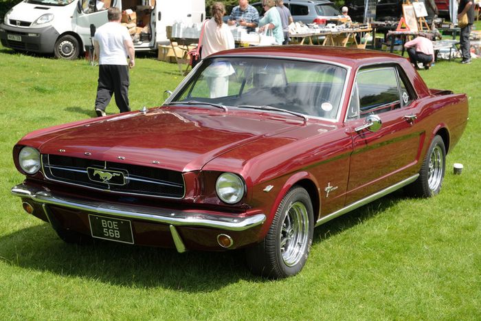 FORD 1964-1965 Mustang Pony Chrome Grill Emblem Display Muscle Car