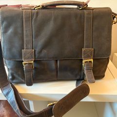 Leather Laptop Breifcase Bag