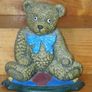 Vintage Cast Iron Teddy Doorstop Wright Studio's Image 8