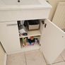 bathroom cabinet and sink Image 4