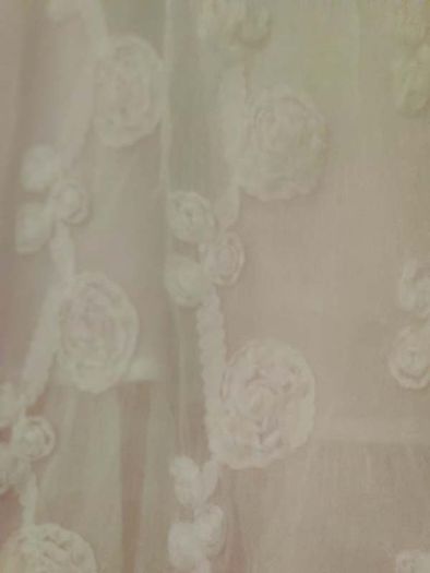 Velon white embroidered chiffon tunic size UK10 EU38 Postage included