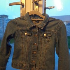 Jeans jacket girls size 7-8years