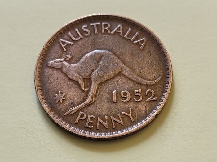 1952 Australia George VI Penny
