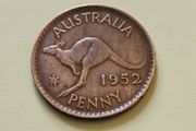1952 Australia George VI Penny