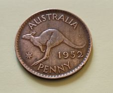 1952 Australia George VI Penny