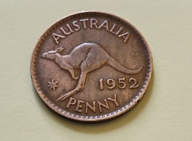 1952 Australia George VI Penny