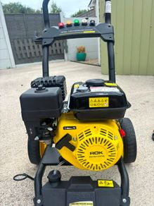 petrol power washer