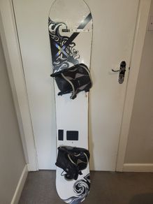 snowboard and gear (full setup)