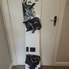 snowboard and gear (full setup)