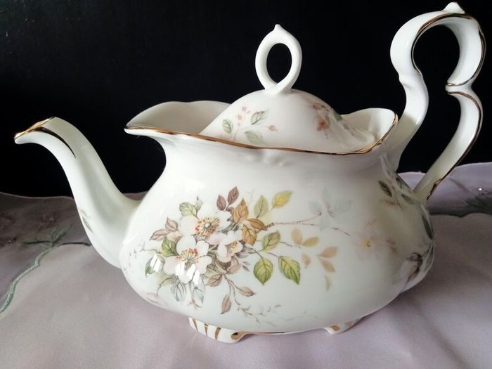 Rare Royal Albert Bone China "HAWORTH" Teapot