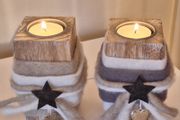 Rustic Style Decorative Candle Holders
