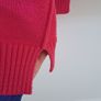 Pink V neck Jumper (next) Image 3
