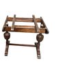 Antique oak  finished extendable table Image 2