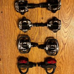 Clip pedals