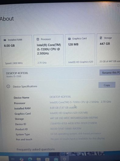 dell vostro 15
