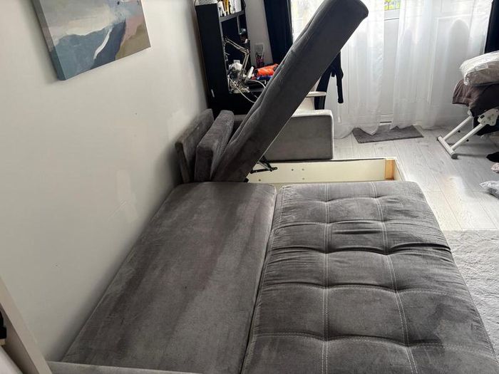 Corner sofa with sleeping mode + delivery