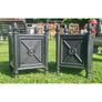 Cast Iron Box Planters CH-R-1337B Image 3