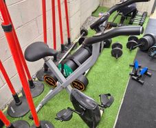 opti foldable exercise bike