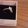 pandora sterling  silver hearts ring for sale Image 3