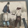 Framed 1830 Antique Print - Hand Coloured La Normandie Image 2