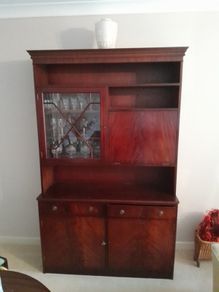 mahogany  cabinet