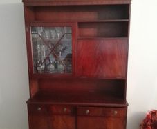 mahogany  cabinet