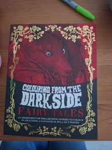 BNWT Book: Colouring From the Darkside