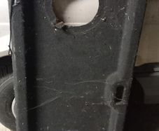 Nissan micra k10 rear parcel shelf