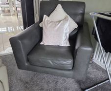 Free leather swivel chair