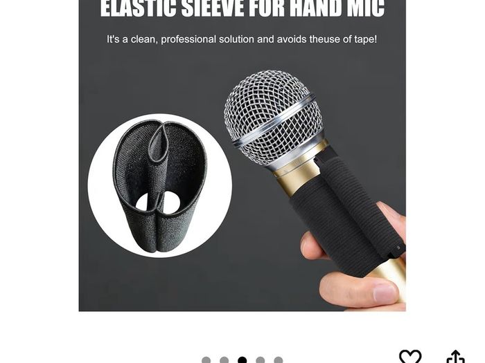 Hand Microphone Elastic Sleeve for Sony ICD-TX660/TX650 Digital Voice Recorder