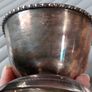 vintage silver plated creamer/small decorative jug Image 3